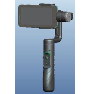3-osiowa DIY Bluetooth bezszczotkowa ręczna plastikowa gimba dla inteligentnego telefonu AFI V1