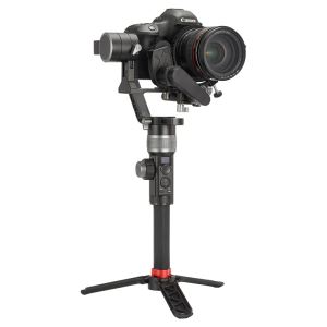 Zestaw podwójnych uchwytów AFI D3 Aparat 3-osiowy Gimbal Stabilizator DSLR do aparatów Canon serii 5D 6D 7SD, SONY A7, ładowność: 500-3200 g / w Futerał