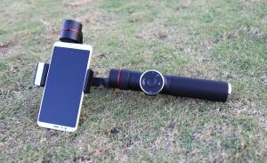 AFI V5 Gimbal ręczny 3-osiowy dla smartfonów IPhone i Android - inteligentne sterowanie aplikacjami Auto Panoramas, Time-Lapse i Tracking